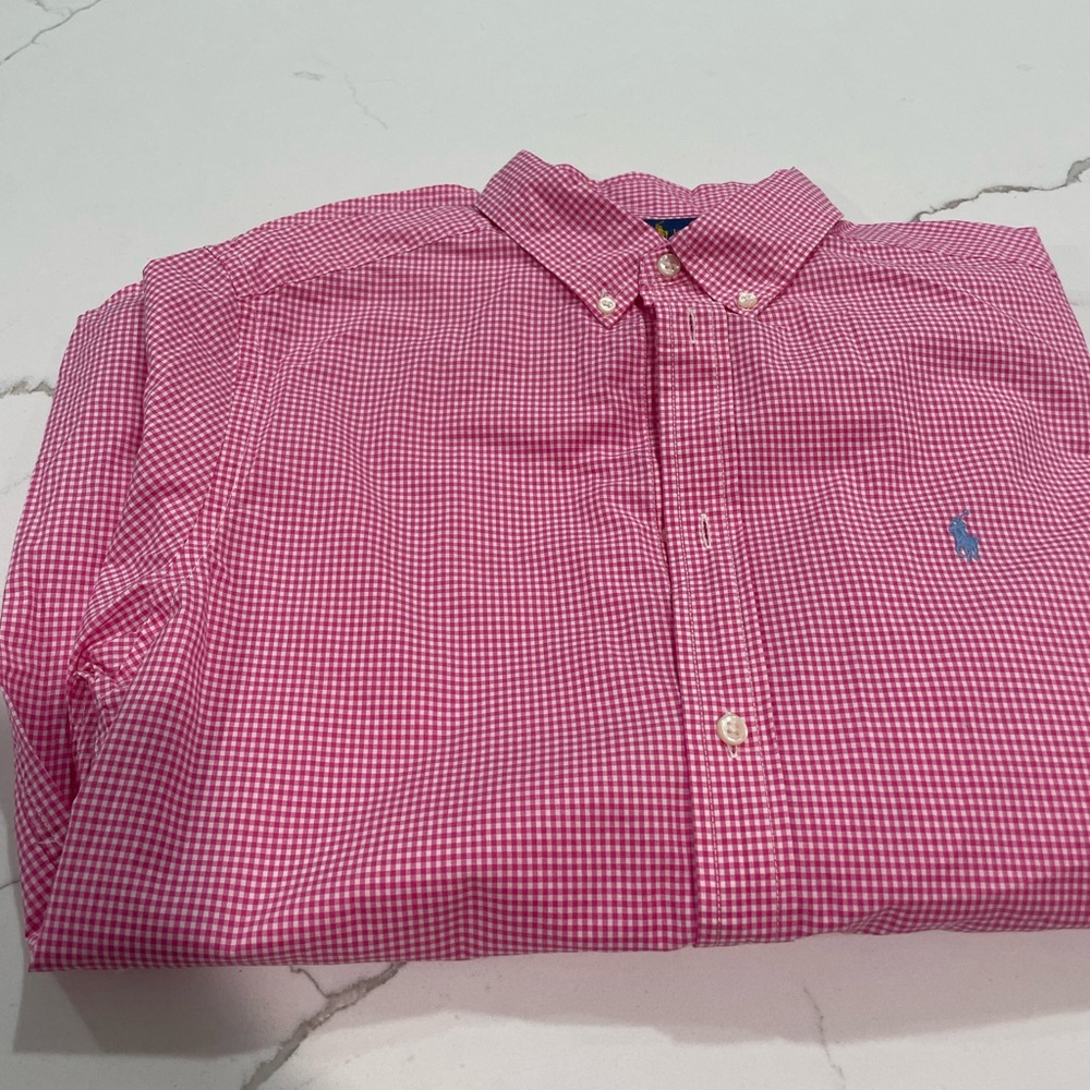 Big Boys Gingham Cotton Poplin Shirt
